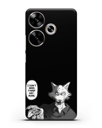 Чехол аниме Beastars - Мне не нужны клыки силиконовый для Xiaomi Poco F6