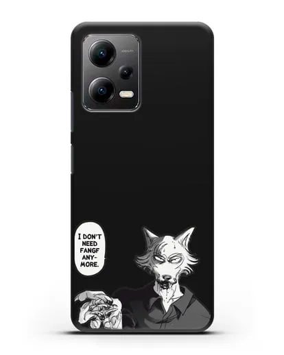 Чехол аниме Beastars - Мне не нужны клыки силиконовый для Xiaomi Poco X5