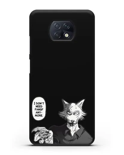 Чехол аниме Beastars - Мне не нужны клыки силиконовый для Xiaomi Redmi Note 9T