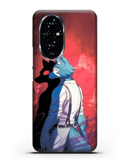 Чехол аниме Beastars - Тёмная сторона Легоси силиконовый для Honor 200