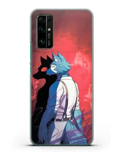 Чехол аниме Beastars - Тёмная сторона Легоси силиконовый для Honor 30