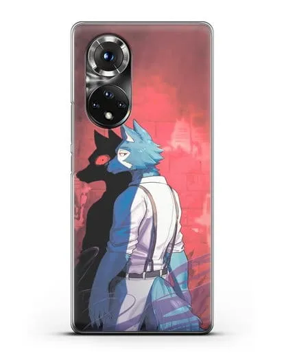 Чехол аниме Beastars - Тёмная сторона Легоси силиконовый для Honor 50