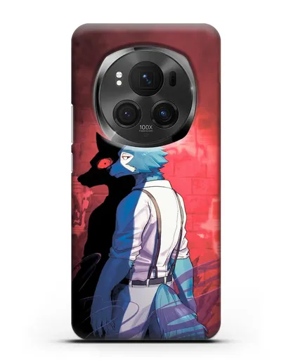 Чехол аниме Beastars - Тёмная сторона Легоси силиконовый для Honor Magic 6 Pro