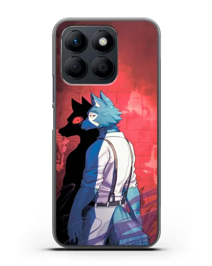 Чехол аниме Beastars - Тёмная сторона Легоси силиконовый для Honor X8b