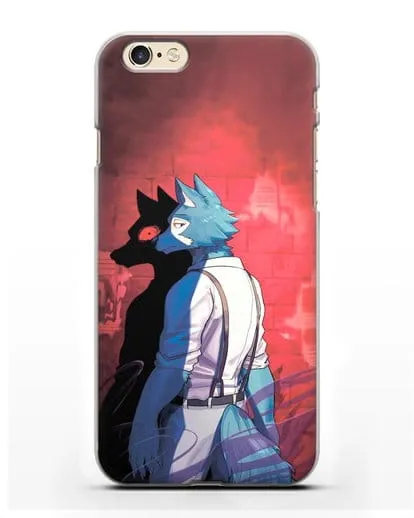 Чехол аниме Beastars - Тёмная сторона Легоси силиконовый для iPhone 6s