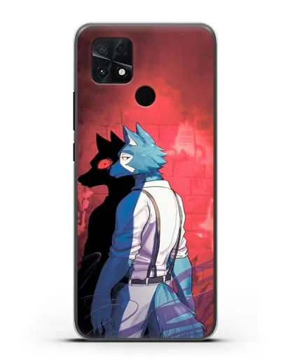 Чехол аниме Beastars - Тёмная сторона Легоси силиконовый для Xiaomi Poco C40