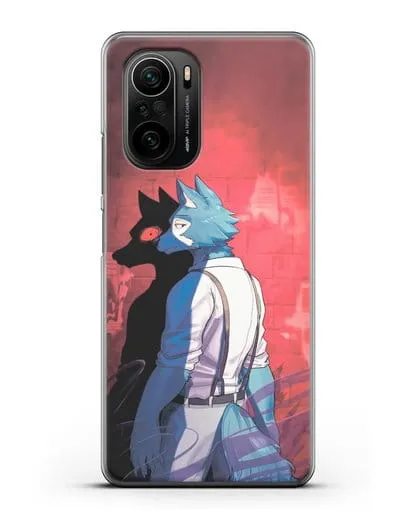 Чехол аниме Beastars - Тёмная сторона Легоси силиконовый для Xiaomi Poco F3