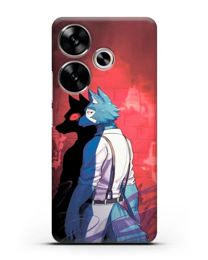 Чехол аниме Beastars - Тёмная сторона Легоси силиконовый для Xiaomi Poco F6