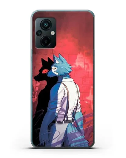 Чехол аниме Beastars - Тёмная сторона Легоси силиконовый для Xiaomi Poco M5