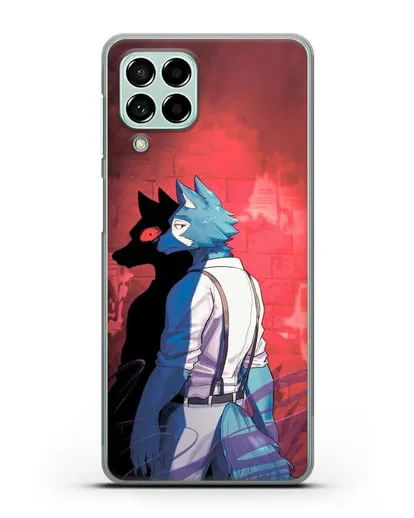 Чехол аниме Beastars - Тёмная сторона Легоси силиконовый для Samsung Galaxy M53 [SM-M536]