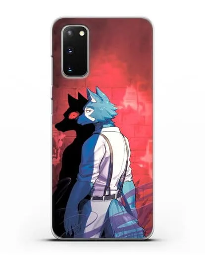 Чехол аниме Beastars - Тёмная сторона Легоси силиконовый для Samsung Galaxy S20 [SM-G980F]