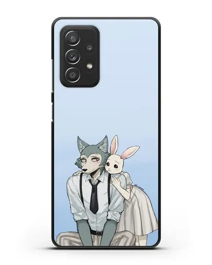 Чехол аниме Beastars - Легоси и Хару силиконовый для Samsung Galaxy A53