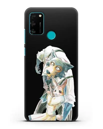 Чехол аниме Beastars - Хару тащит Легоси силиконовый для Honor 9A