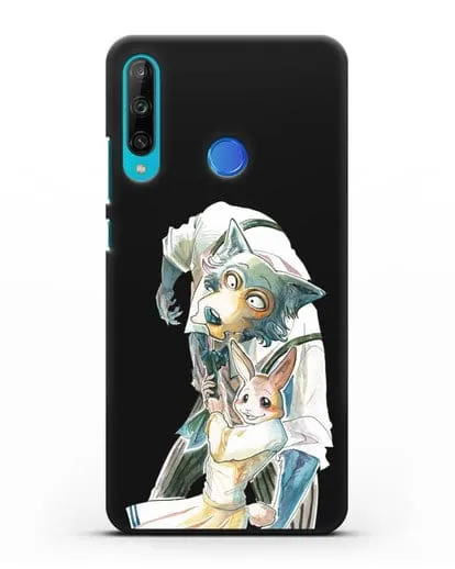 Чехол аниме Beastars - Хару тащит Легоси силиконовый для Honor 9C