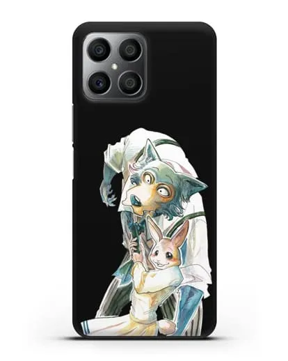 Чехол аниме Beastars - Хару тащит Легоси силиконовый для Honor X8