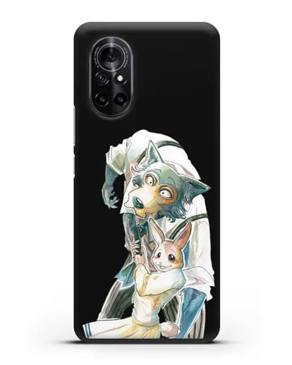 Чехол аниме Beastars - Хару тащит Легоси силиконовый для Huawei Nova 8