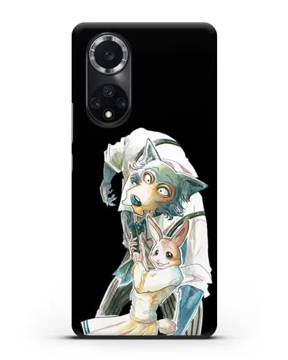 Чехол аниме Beastars - Хару тащит Легоси силиконовый для Huawei Nova 9