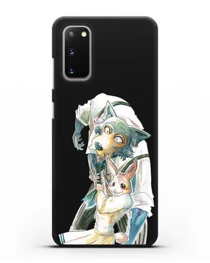 Чехол аниме Beastars - Хару тащит Легоси силиконовый для Samsung Galaxy S20 [SM-G980F]