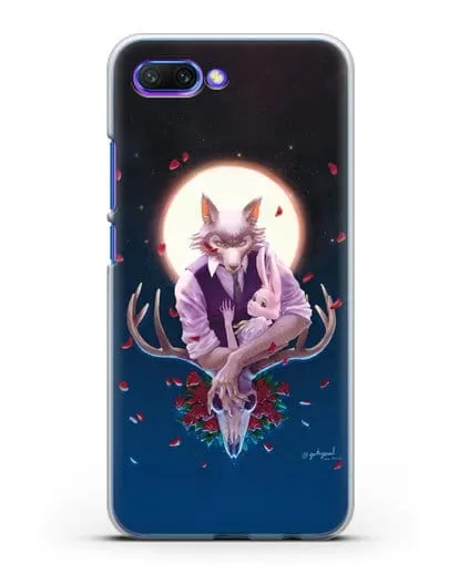 Чехол аниме Beastars - Полнолуние силиконовый для Honor 10