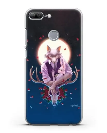 Чехол аниме Beastars - Полнолуние силиконовый для Honor 9 Lite