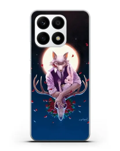 Чехол аниме Beastars - Полнолуние силиконовый для Honor X8a