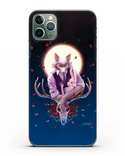 Чехол аниме Beastars - Полнолуние силиконовый для iPhone 11 Pro