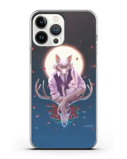 Чехол аниме Beastars - Полнолуние силиконовый для iPhone 13 Pro Max