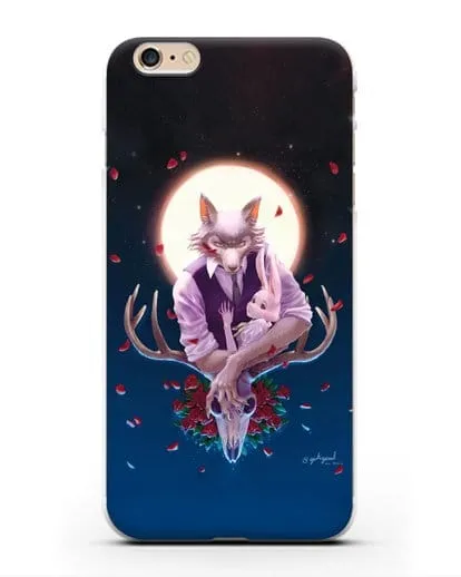 Чехол аниме Beastars - Полнолуние силиконовый для iPhone 6 Plus