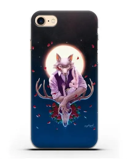 Чехол аниме Beastars - Полнолуние силиконовый для iPhone 7