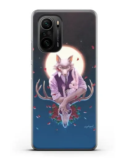 Чехол аниме Beastars - Полнолуние силиконовый для Xiaomi Poco F3