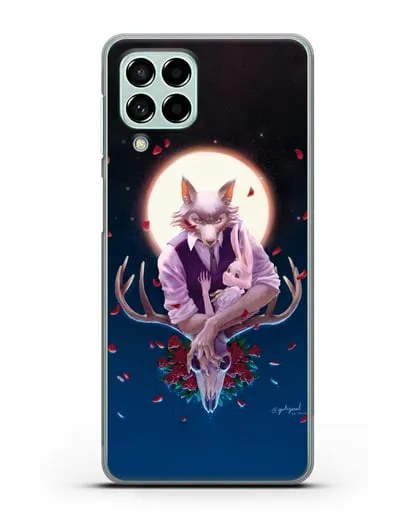 Чехол аниме Beastars - Полнолуние силиконовый для Samsung Galaxy M53 [SM-M536]