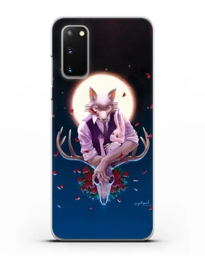 Чехол аниме Beastars - Полнолуние силиконовый для Samsung Galaxy S20 [SM-G980F]