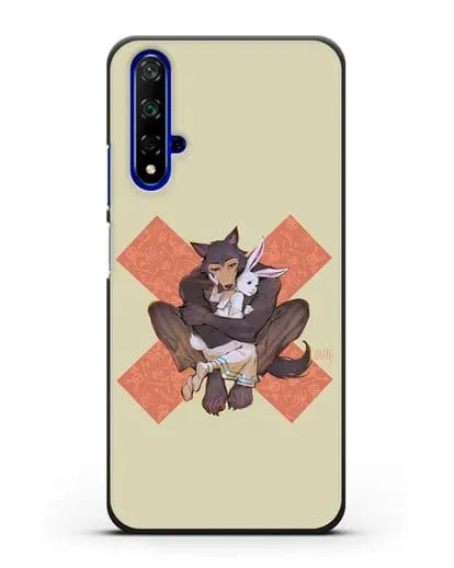 Чехол аниме Beastars - Объятие силиконовый для Honor 20