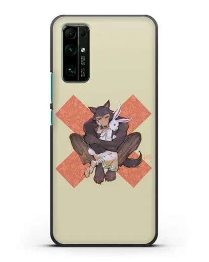 Чехол аниме Beastars - Объятие силиконовый для Honor 30