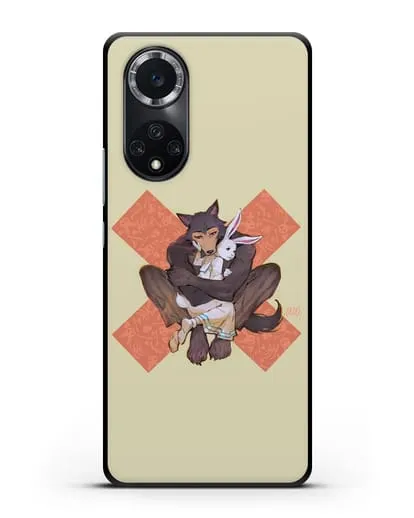 Чехол аниме Beastars - Объятие силиконовый для Huawei Nova 9