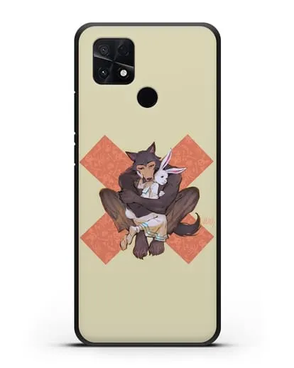 Чехол аниме Beastars - Объятие силиконовый для Xiaomi Poco C40