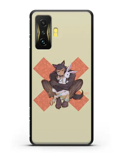 Чехол аниме Beastars - Объятие силиконовый для Xiaomi Poco F4 GT