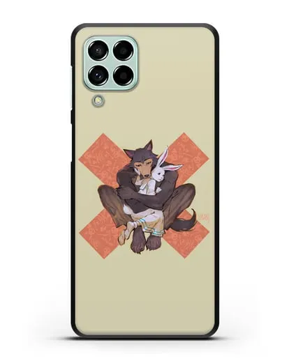 Чехол аниме Beastars - Объятие силиконовый для Samsung Galaxy M53 [SM-M536]