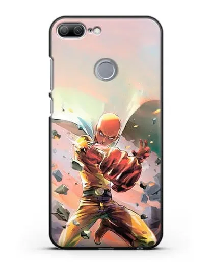 Чехол аниме Ванпанчмен - Серьёзный удар силиконовый для Honor 9 Lite