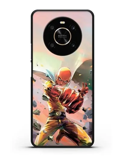 Чехол аниме Ванпанчмен - Серьёзный удар силиконовый для Honor X9