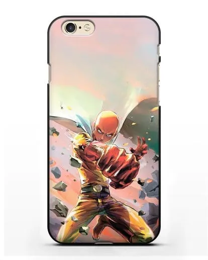 Чехол аниме Ванпанчмен - Серьёзный удар силиконовый для iPhone 6