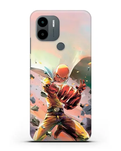 Чехол аниме Ванпанчмен - Серьёзный удар силиконовый для Xiaomi Poco C51