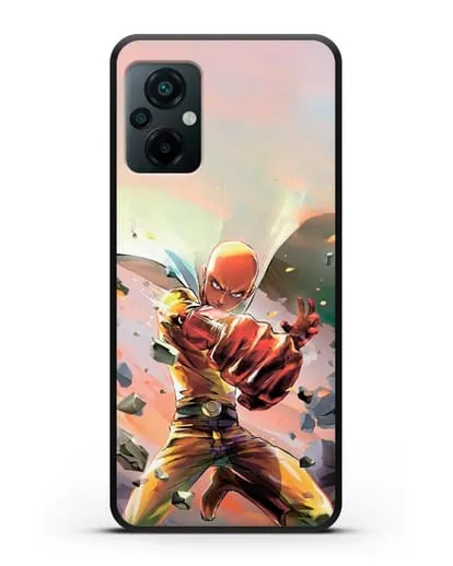 Чехол аниме Ванпанчмен - Серьёзный удар силиконовый для Xiaomi Poco M5