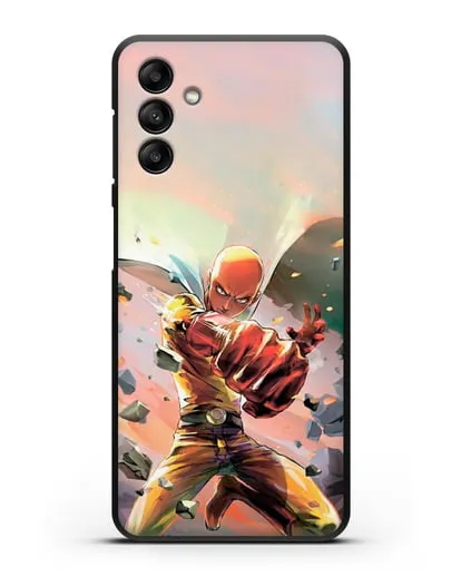 Чехол аниме Ванпанчмен - Серьёзный удар силиконовый для Samsung Galaxy A04s [SM-A047]