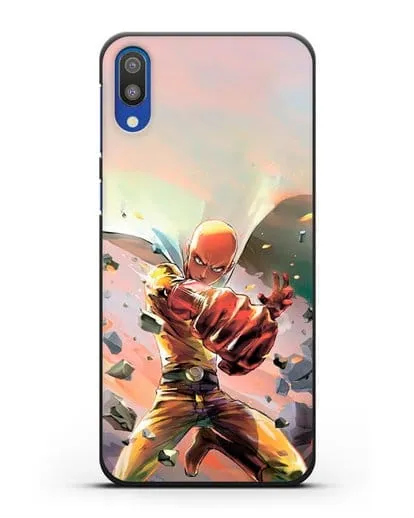 Чехол аниме Ванпанчмен - Серьёзный удар силиконовый для Samsung Galaxy M10 [SM-M105F]