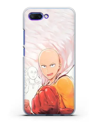 Чехол аниме Ванпанчмен - Герой Сайтама силиконовый для Honor 10