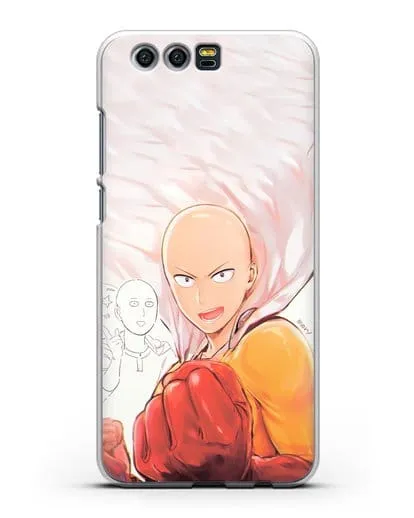 Чехол аниме Ванпанчмен - Герой Сайтама силиконовый для Honor 9