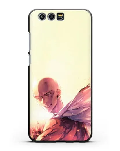 Чехол аниме Ванпанчмен - Улыбка Сайтамы силиконовый для Honor 9
