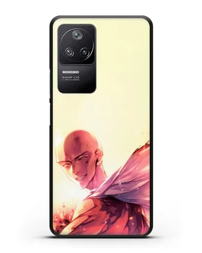 Чехол аниме Ванпанчмен - Улыбка Сайтамы силиконовый для Xiaomi Poco F4