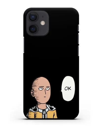 Чехол аниме Ванпанчмен - Ок силиконовый для iPhone 12 mini